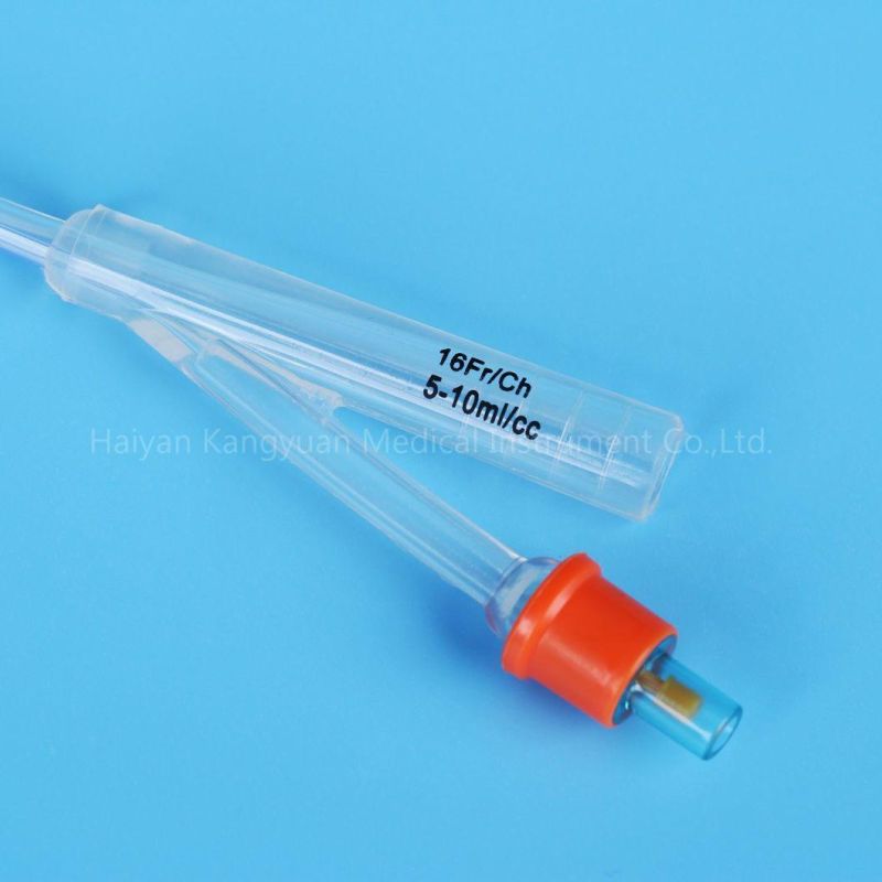 Special Open-Ended Design Suprapubic Silicone Foley Catheter