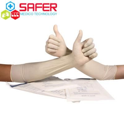Wholesale Disposable Medical Long Latex Gynecology Gloves From China
