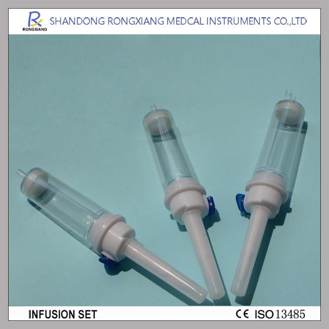 Disposable Medical Infusion Set with Y Connector