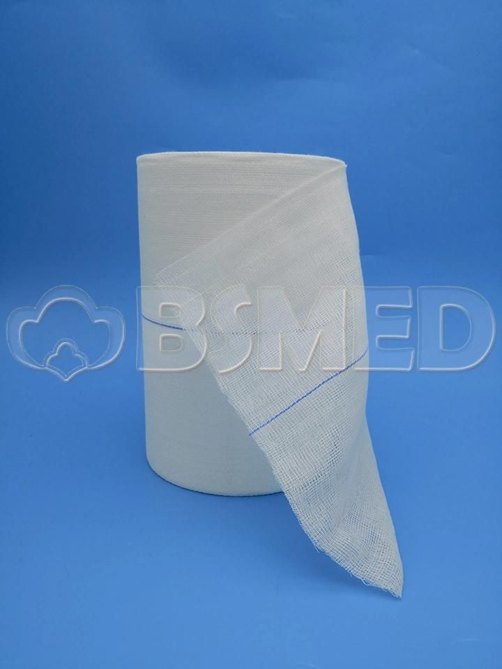 100% Cotton Absorbent Gauze Roll for Medical Products