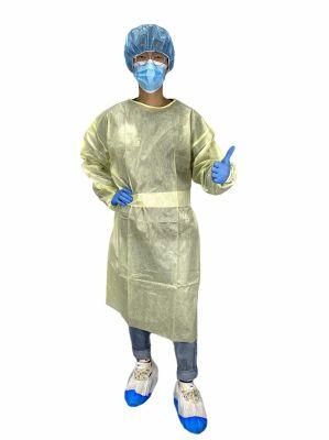 Disposable Pppe Coated Isolation Gown Universal Size