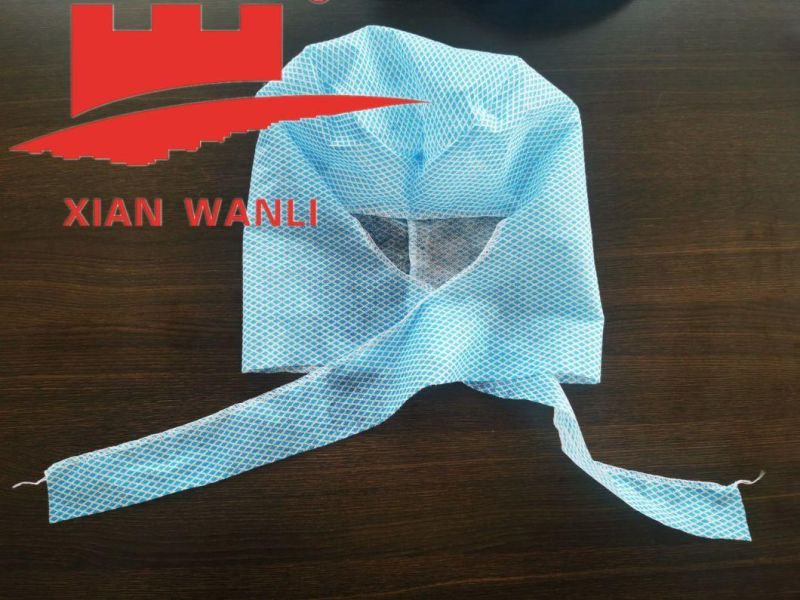 Disposabel Nonwoven Spunlace Dorctor Cap with Sweat Band