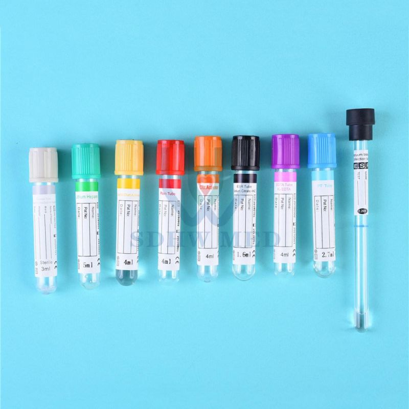 Hospital Use High Market Value Vacuum Blood Collection Tube