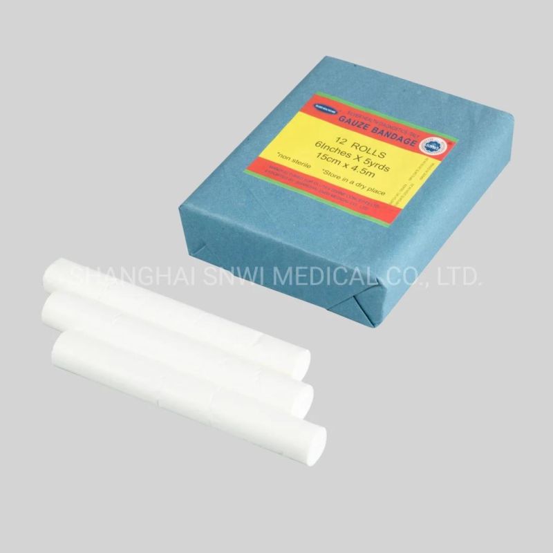 CE&ISO Certificate Medical Disposable Wound Dressing Medical Gauze Bandage