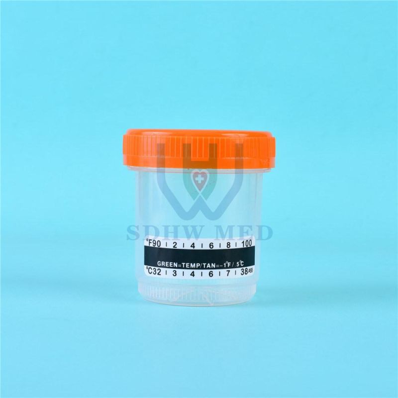 Wholesale 10ml 30ml 40ml 60ml 120ml Sterile Urine Specimen Stool Test Cup Container