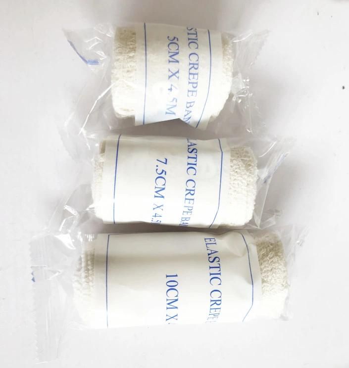 Free Sample TUV Rheinland Elastic Crepe Adhesive Wrap Cohesive Bandage
