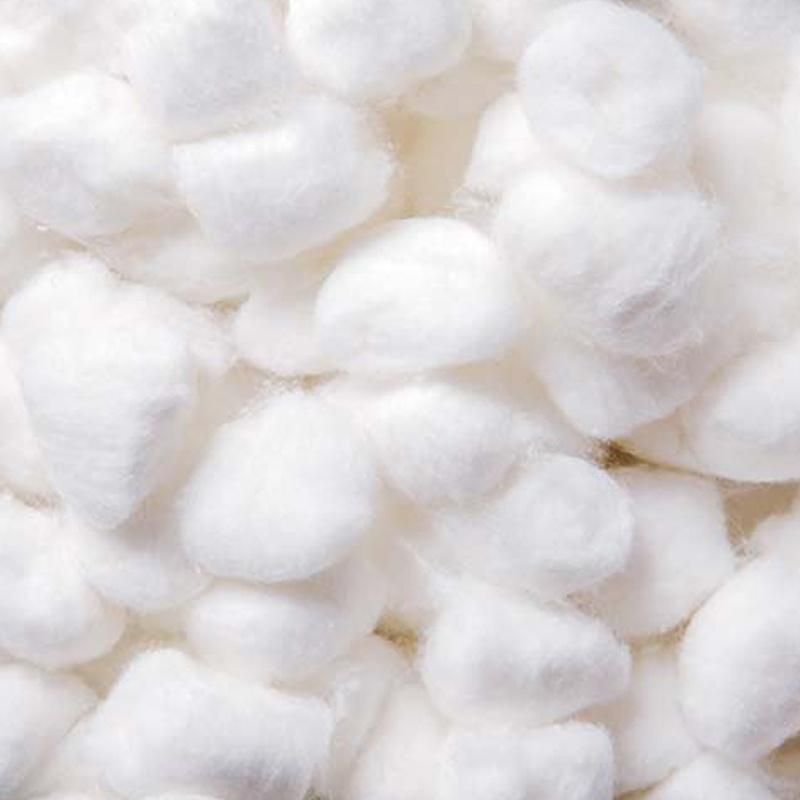 Disposable Absorbent Medical Dental Colored Wool 100% Cotton Ball