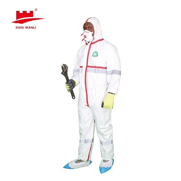 Hubei Wanli Factory Price Men Work Clothes Coverall Workwear Veralls China Breathable Safety Workwear