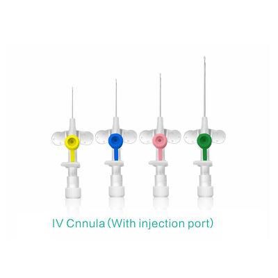 CE/FDA Approved Disposable I. V. Cannula IV Cannula