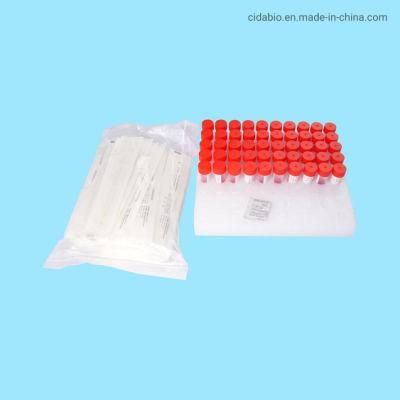 Disposable Medical Viral Virus Sample Tube with Collection Swabs