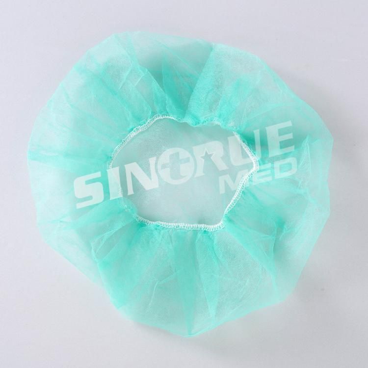 18" 21" 24" Disposable Non-Woven Round Nurse Cap