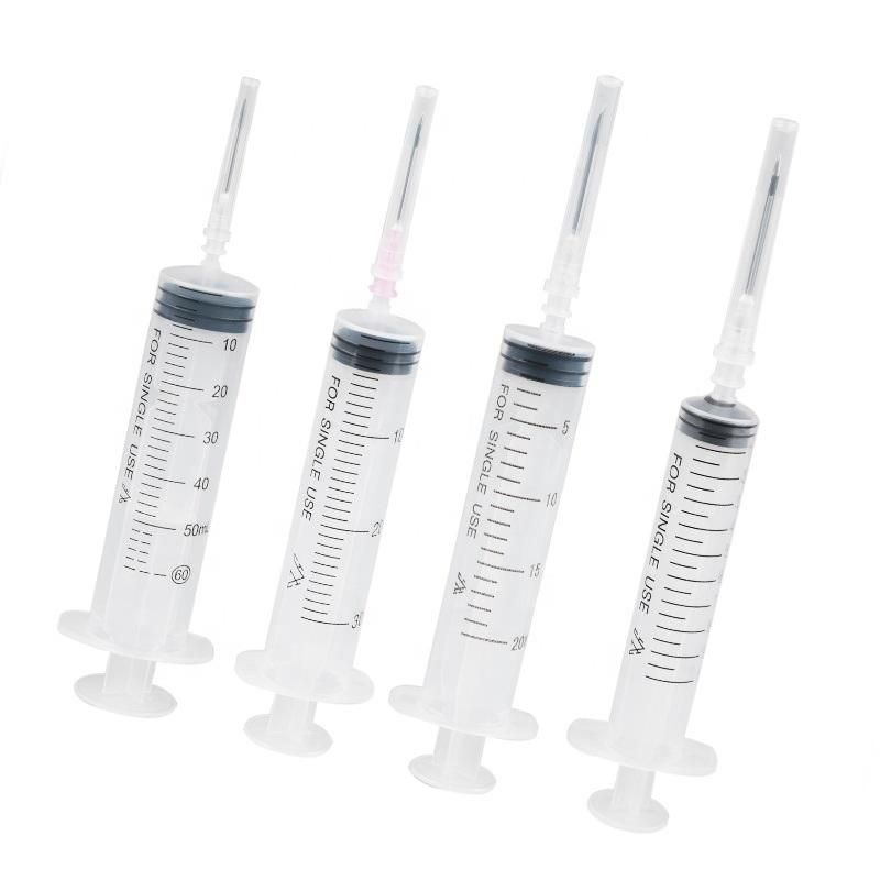1cc 1ml 2ml 3ml 5ml 5 Ml 10ml 20ml 50ml 60ml Luer Lock Slip Disposable Sterile Injection Medical Syringe