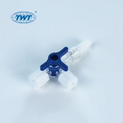 Medical Disposable Plastic Three 3 Way Stopcock for Infusion Set