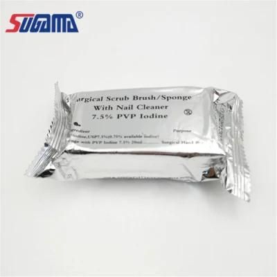Medical Grade Eo Sterile Surgical Scrub Brush Disposable Nail Brush Hand Cleaning Brush Dry