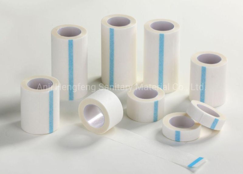 Mdr CE Approved White or Skin Micropore Paper and Nonwoven Tape Gentle to The Skin