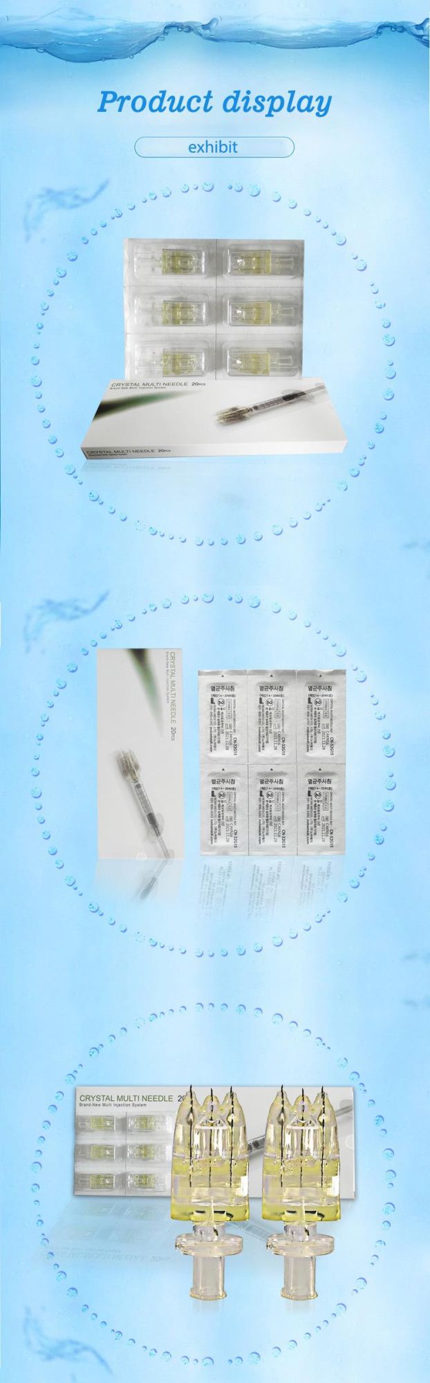 Best Selling 5 Pin Multi Needle for Hyaluronic Acid Filler@ Multi Needle 5 Pin