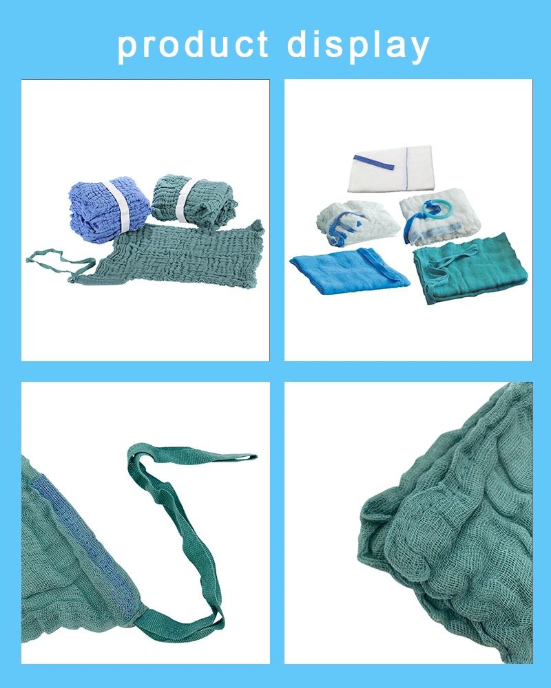 High Quality Medical Disposable Non Woven Lap Sponge 45 X 45 for Hospital Use