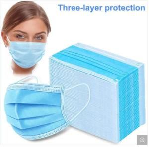 3-Ply Earloop Breathable &amp; Comfortable &amp; Filter Safety Protective, Disposable Face Mask
