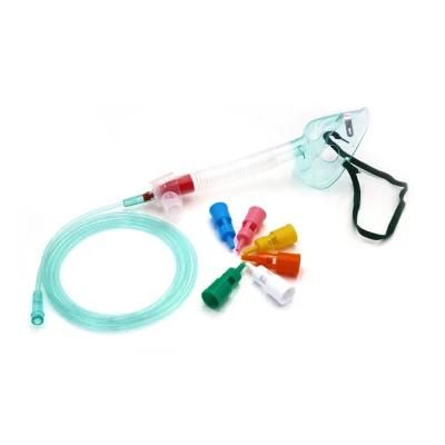 Aerosol Mask for Respiratory Therapy Medical Disposable Venturi Oxygen Mask Adult