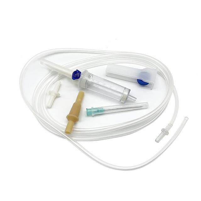 Disposable Medical Infusion Set IV Set with/Without Needle Luer Lock Luer Slip Sterile CE Is