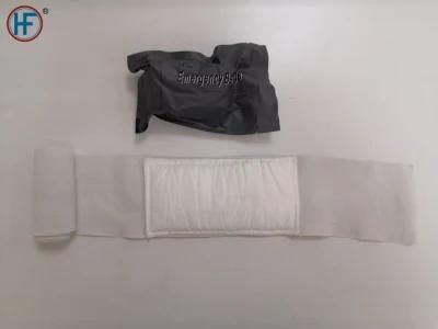 Mdr CE Approved Low Price Medical Supply Elastic Gauze Green Dressing Bandage
