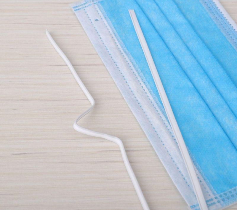 Nose Wire 3mm 4mm 5mm N95 KN95 Nose Wire Single Core Double Core for Face Mask