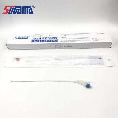 Medical Smooth Silicone Urethral Catheter