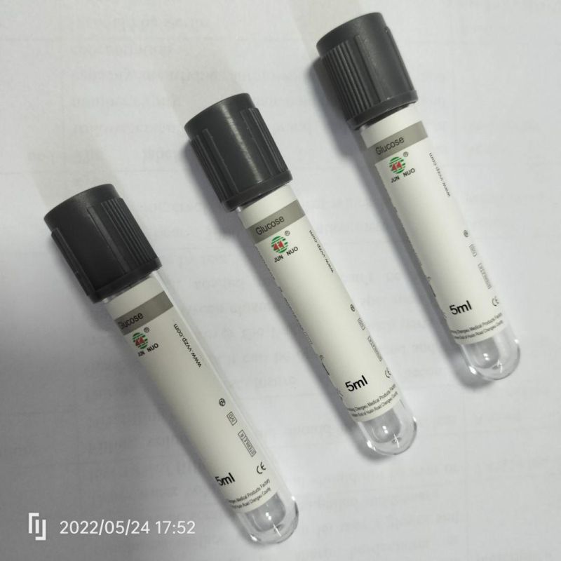 Vacuum Blood Collection Tube Glucose Tube with CE & ISO 13485