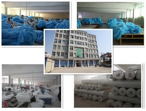 Disposable Nonwoven Bed Cover Sheet with Elastic for Hospital