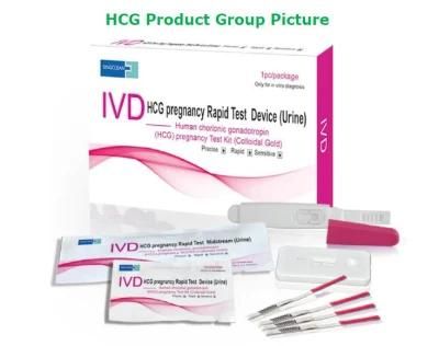 Home or Hospital Use Singclean Customized Brand Self Test HCG