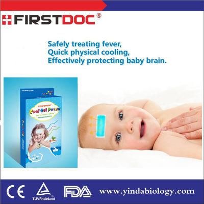 Hot Selling Cold Treatment Patches for Baby Fever Cooling Gel Pads