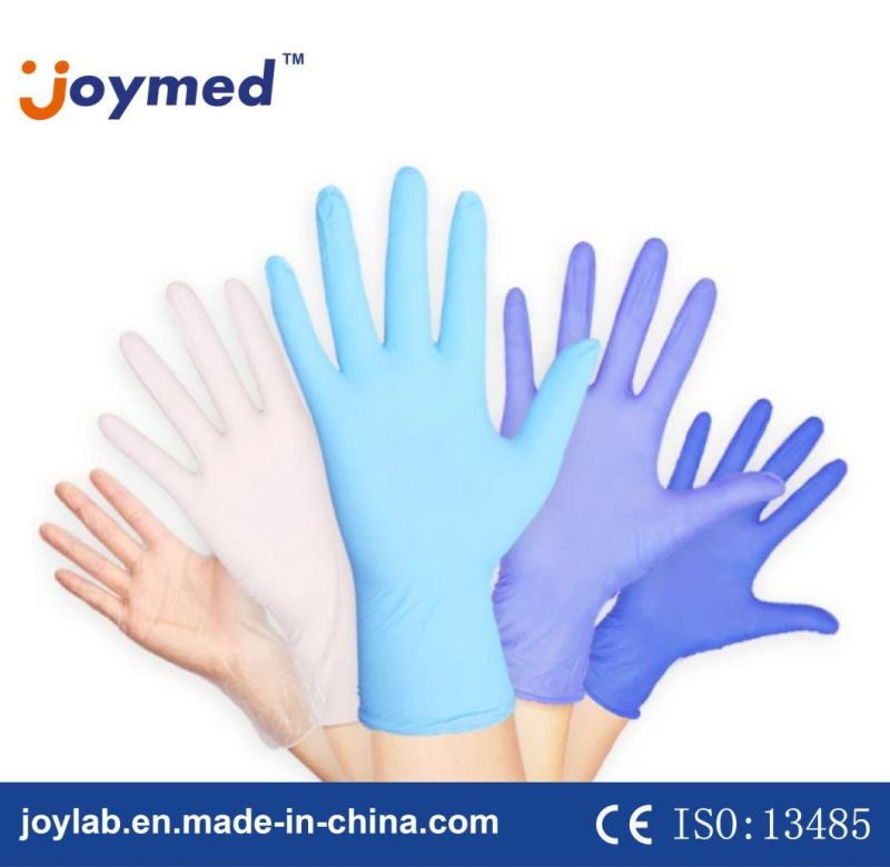Medical Black Disposable Nitrile Gloves