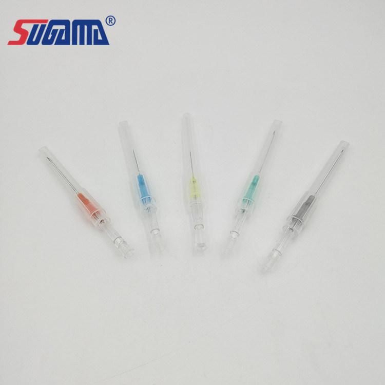 Disposable IV Cannula with Wing and Injection Port Made in China