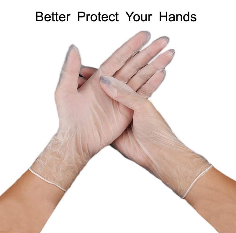 Factory Outlet Disposable PVC Gloves Vinyl Gloves with FDA CE