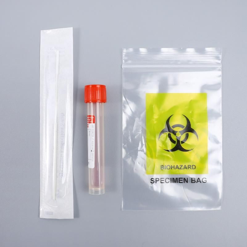 Stock Transport Swab Vtm Viral Specimen Kits with Biohazard Bags