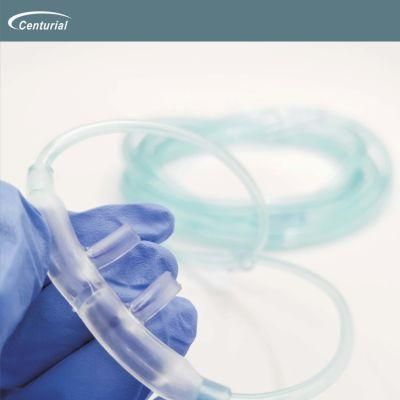 CO2 Monitoring Nasal Cannula with O2 Delivery Tube CO2 Sampling Line