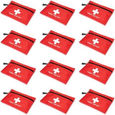 Morden Style Kit Empty Emergency Survival Camping First Aid Bag Small with Dual Zippers