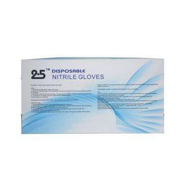Blue Nitrile Disposable Examination Exam Glove
