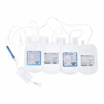 450ml Triple Wego Medical Welding Film Blood Bag Cpda-1 Cpd+Sagm