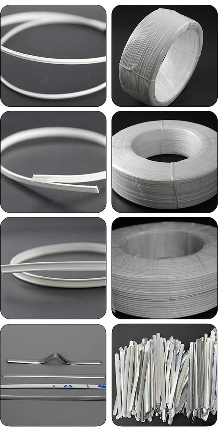 Aluminium Nose Wire Aluminium Nose Clip One-Stop Supply Face Mask Material