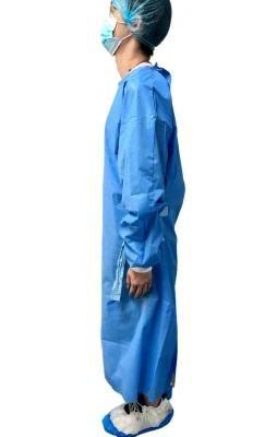 Isolation Gown for ICU Protective Anti-Virus Anti-Blood Protective Clothing