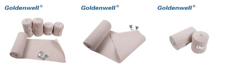 Medical High Elastic Bandage 72% Polyester 28% Rubber