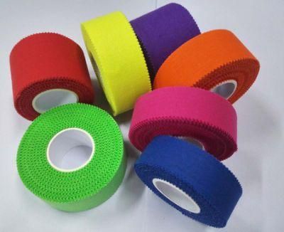 Colorful Sport Cotton Athletic Tape Zinc Oxide Tape