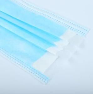 Stock in Bulk Civil Protection Mask Three Ply Disposable Protective Non Woven Fabric Face Mask Shield High Quality Efficiency