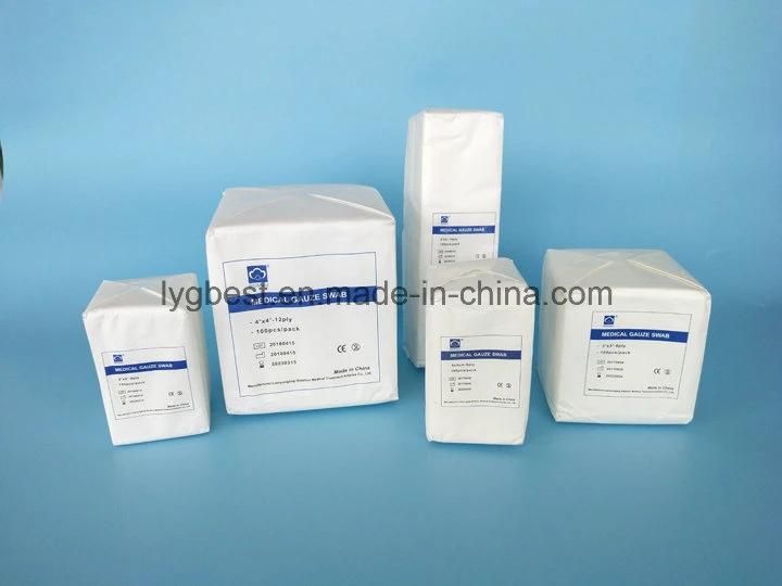 Medical Disposable Absorbent Cotton Gauze Swab