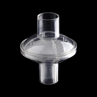 Medical Grade Spirometer Hme Filter /Viral Bacterial Breathing Filter Hmef