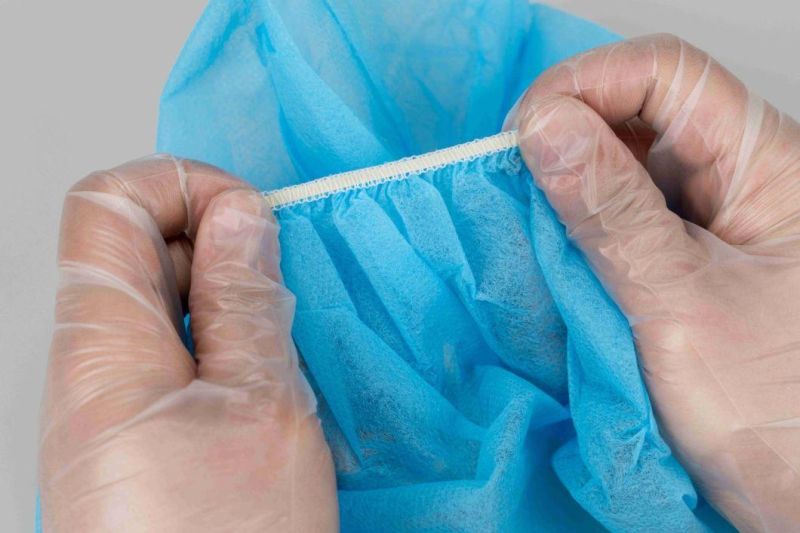 China Wholesale Non-Woven Bouffant Cap Disposable Medcial PP Round Head Cap with Single Elastic