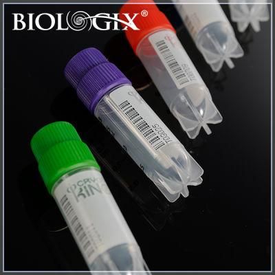 Sterile Cryogenic Vial 2ml 5ml Freezer-196 Liquid Nitrogen Storage