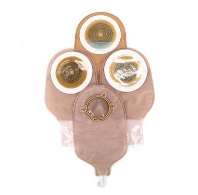 Ostomy Bag Open Pouch (clamp closure) Drainable 15-60mm Beige
