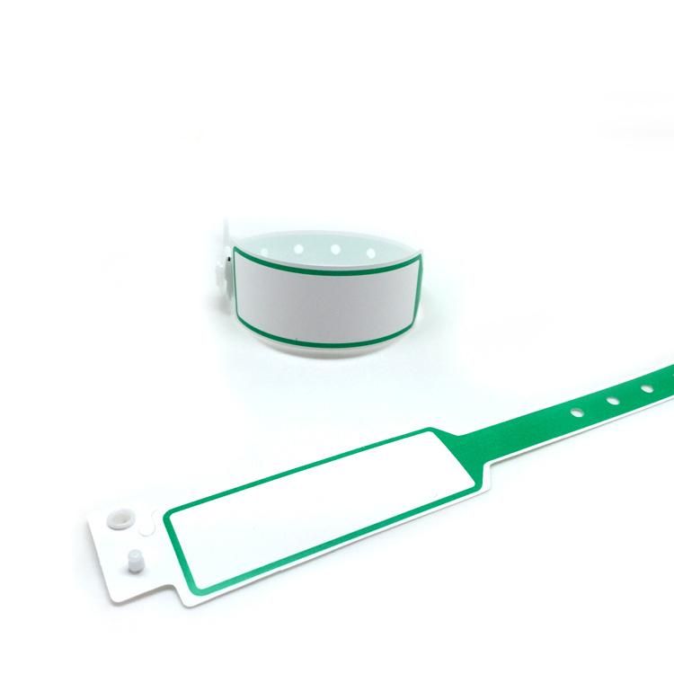 Waterproof Disposable One Time Use Hospital ID Wristband